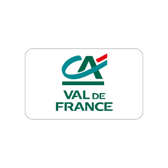 Crédit Agricole Val de France Immobilier logo